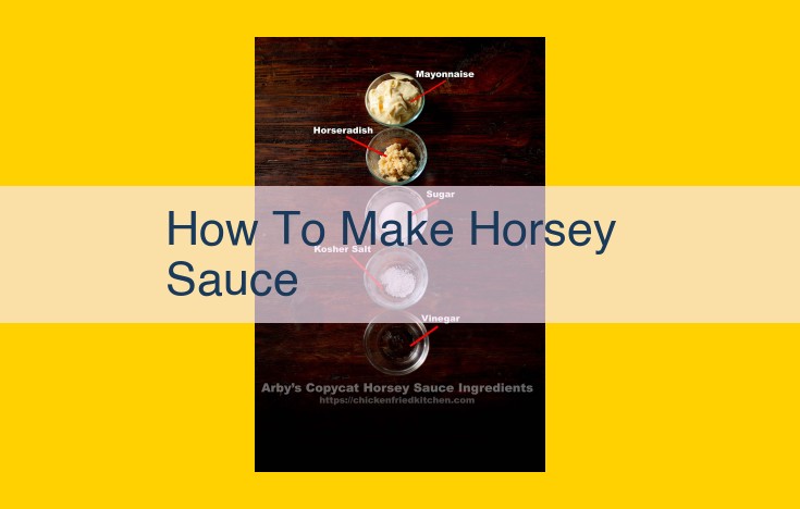 Easy Homemade Horseradish Sauce: Creamy, Spicy, and Perfect for Dipping