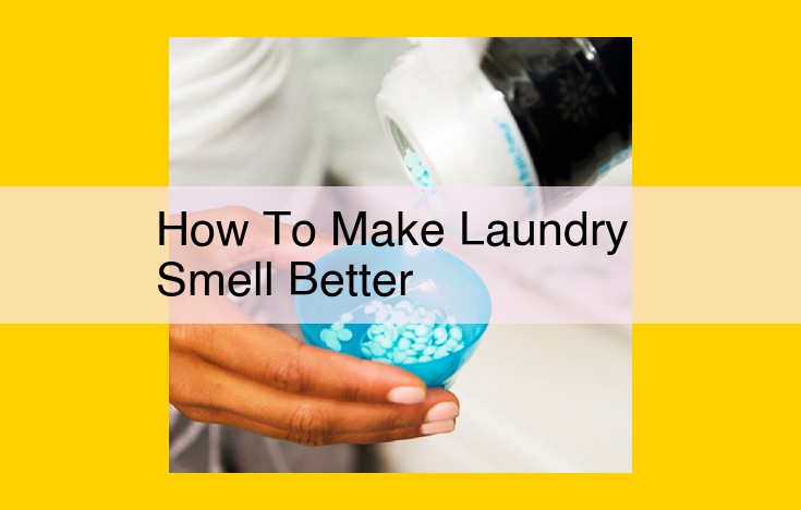 Maximize Laundry Fragrance: Expert Tips for a Refreshing and Aromatic Wash Day