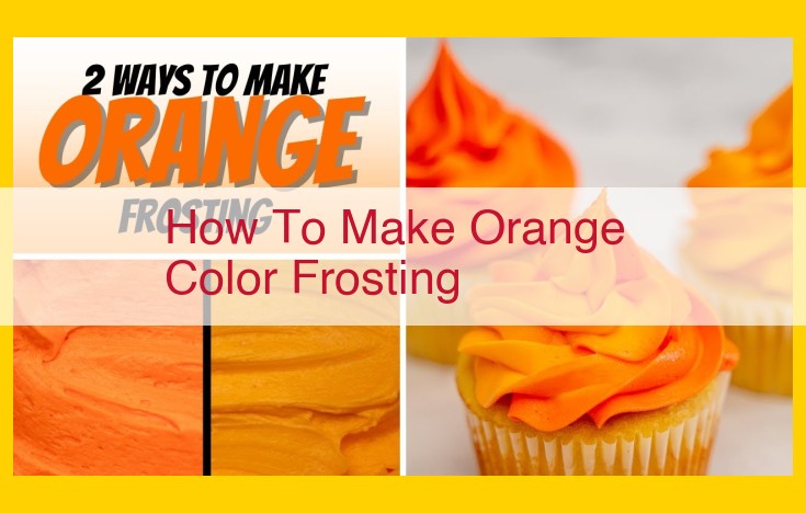 Easy Orange Frosting Recipe for Halloween, Thanksgiving, and Special Occasions