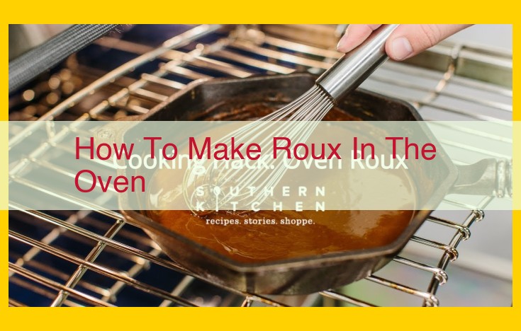 Easy Oven-Roasted Roux: The Ultimate Guide to Perfect Flavor and Browning