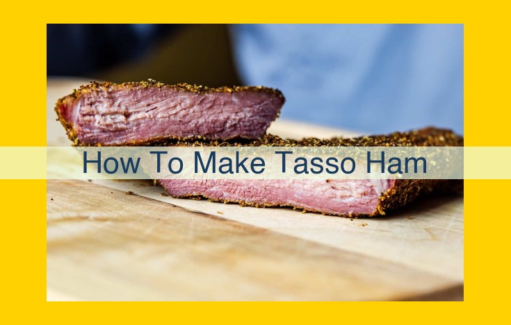 Tasso Ham: An Authentic Cajun Delicacy