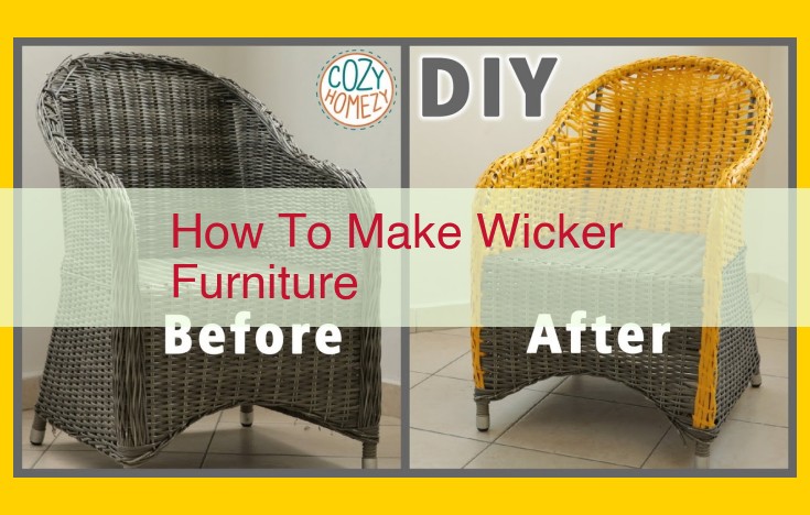 How to Craft Wicker Furniture: A Comprehensive Guide