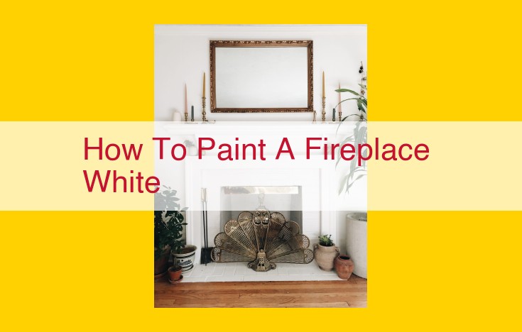 Comprehensive Guide to Painting Your Fireplace White Like a Pro