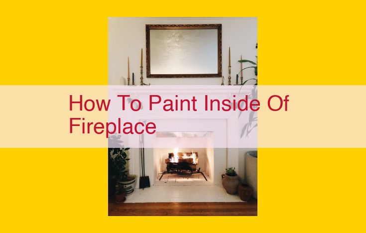 How to Paint a Fireplace Safely and Effectively: A Comprehensive Guide