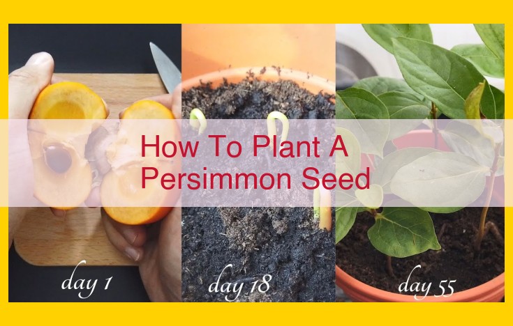 Grow Your Own Persimmon Tree: A Step-by-Step Planting Guide