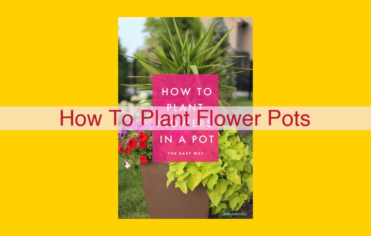 Create Stunning Flower Pots: A Comprehensive Guide to Flourishing Blooms