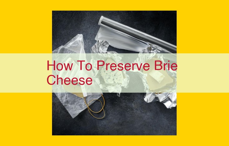 Preserve Brie Cheese: Ultimate Guide to Refrigeration and Freezing