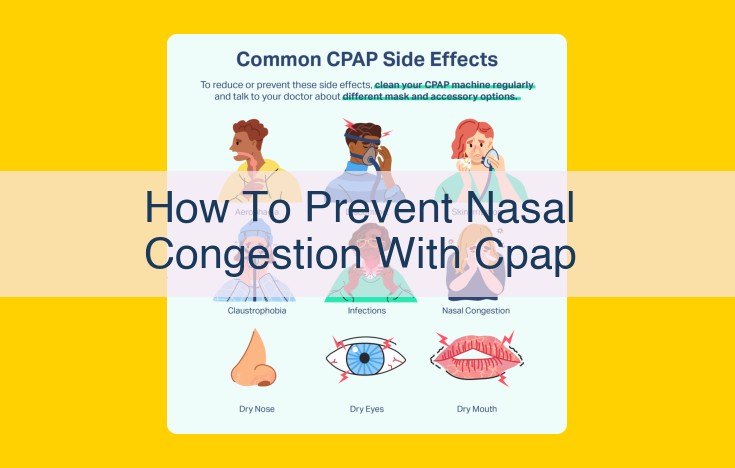 Preventing CPAP-Induced Nasal Congestion: Expert Tips for a Clearer Night's Sleep