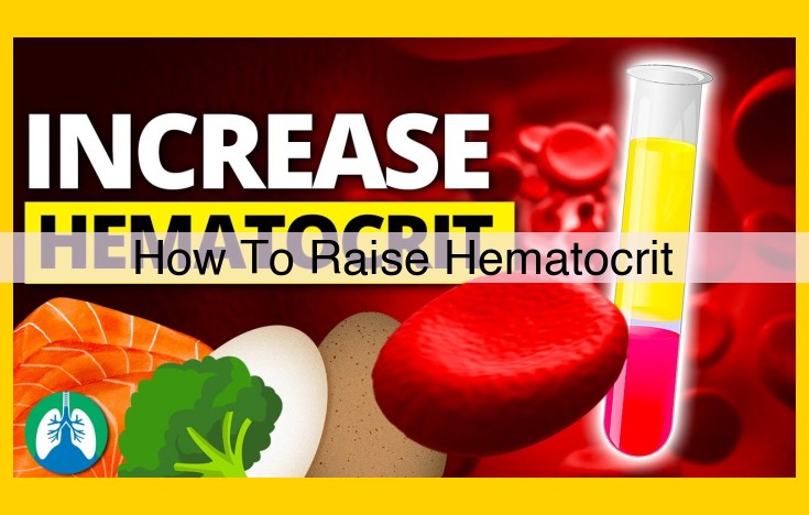 How to Raise Hematocrit: Anemia, Dehydration, Transfusions, Exercise