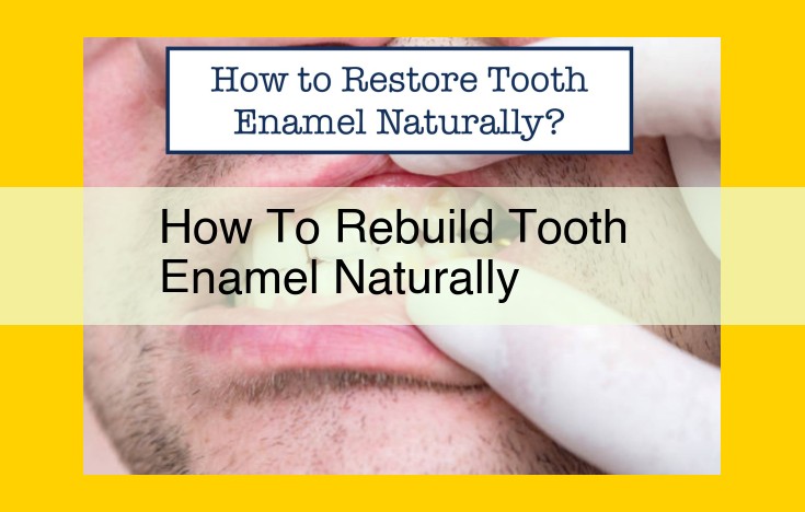 Ultimate Guide to Restoring Tooth Enamel Naturally: Nutrition, Oral Hygiene, and Lifestyle