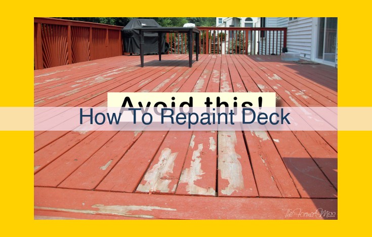 Ultimate Guide to Repainting Your Deck: Protect and Enhance Your Outdoor Space