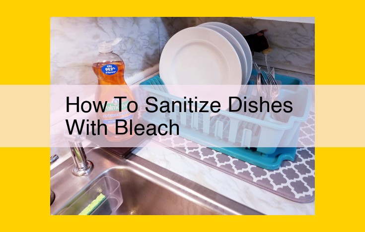 Bleach Sanitization Guide: Safely Disinfecting Dishes and Surfaces