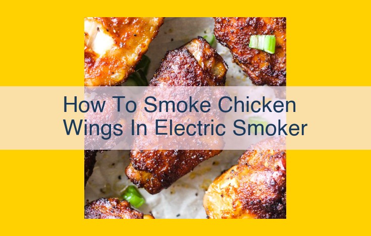 Master the Art of Electric Smoker Chicken Wings: A Comprehensive Guide to Savor and Enhance