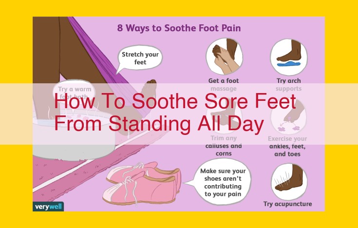 Alleviating Sore Feet from Standing: Therapies, Devices, and Home Remedies for Comfort and Relief