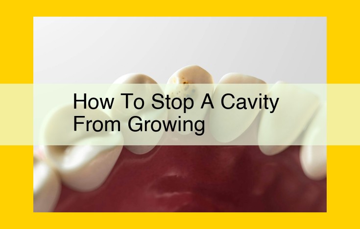 Halt Cavity Growth: Essential Oral Hygiene and Lifestyle Habits for Prevention