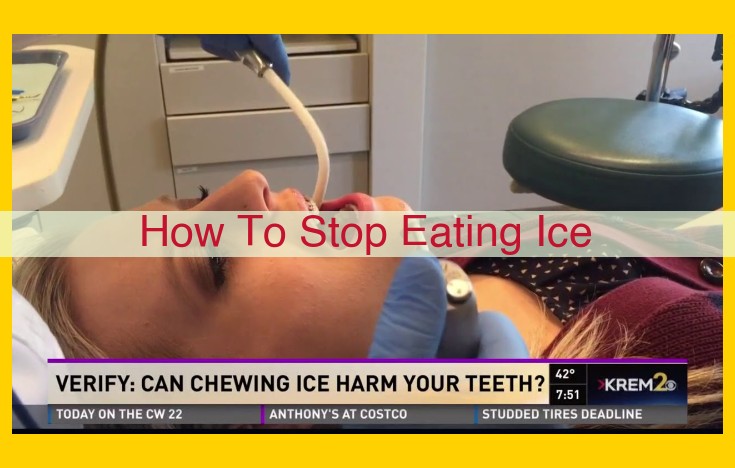 Curb Ice Eating: Comprehensive Guide to Diagnosis, Treatment, and Support