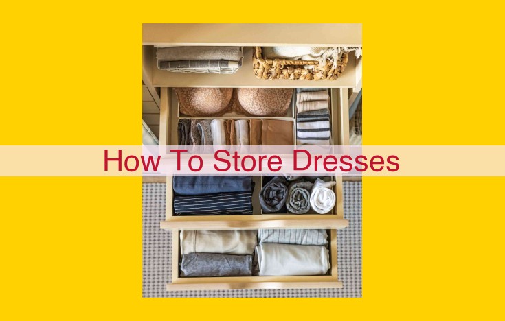 Expert Tips for Dress Storage: Optimize Space and Preserve Garments