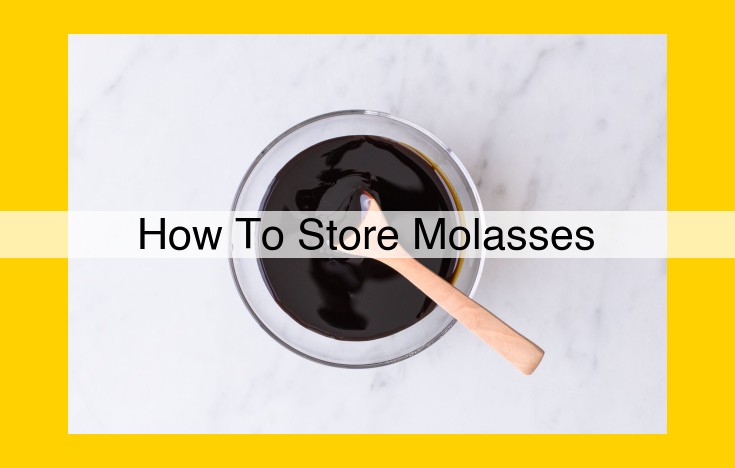 Optimal Storage Strategies for Molasses: Preservation, Temperature Control, and Texture Considerations