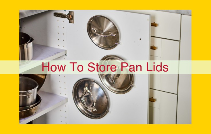 Space-Saving Solutions for Pan Lids: Organization and Protection