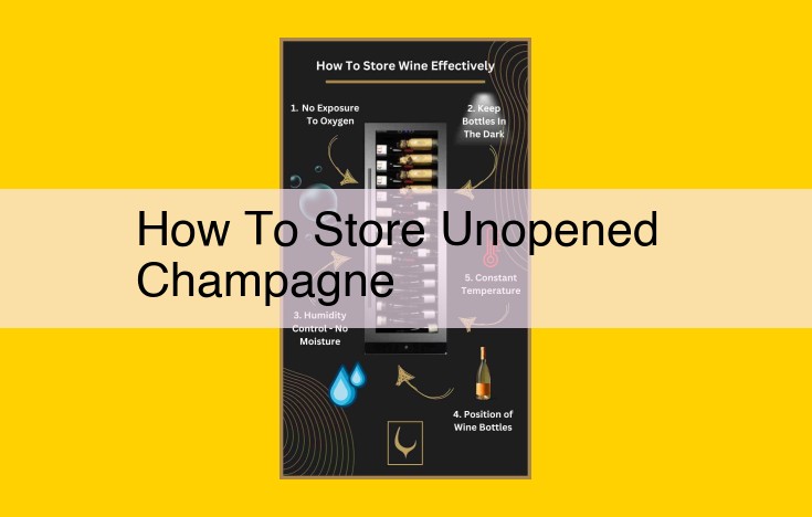 Optimal Wine Storage: A Comprehensive Guide to Preserve Unopened Champagne