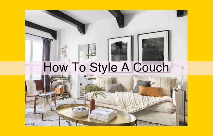 Accessorize Your Couch for Comfort and Style: A Guide to Throw Pillows, Blankets, and Rugs