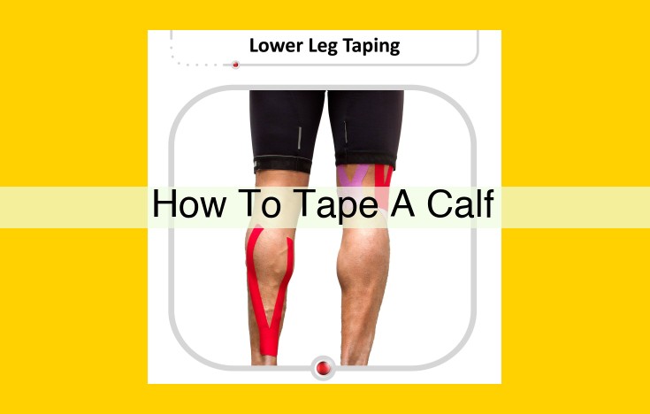 Optimal Calf Taping Technique: Step-by-Step Guide for Enhanced Support and Stability