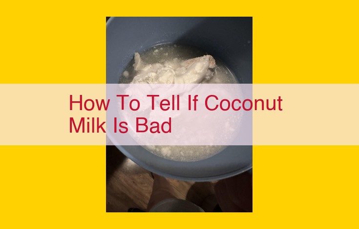 Ultimate Guide to Detecting Spoiled Coconut Milk: Signs, Scents, and Spoilage Prevention