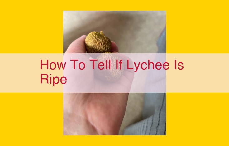 How to Identify the Ripeness of Lychees: A Comprehensive Guide