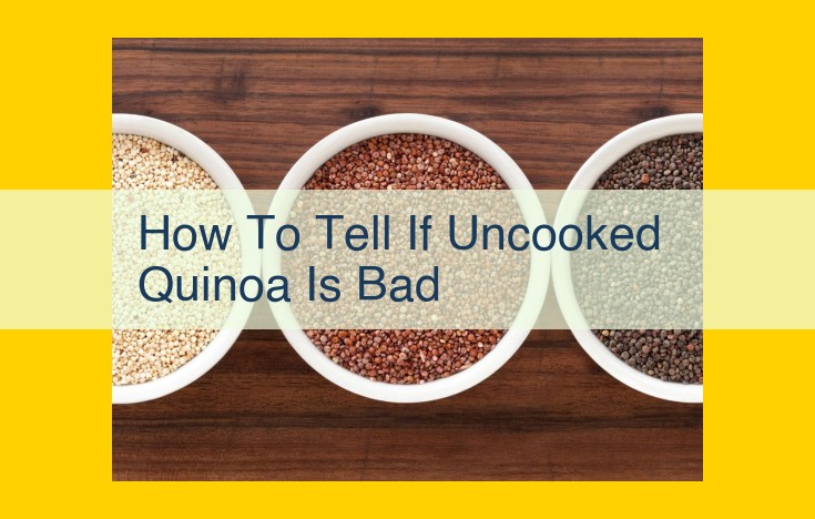 How to Spot Spoiled Uncooked Quinoa: A Comprehensive Guide