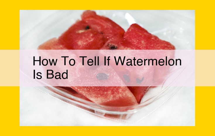 Expert Guide to Identifying Ripe and Fresh Watermelons