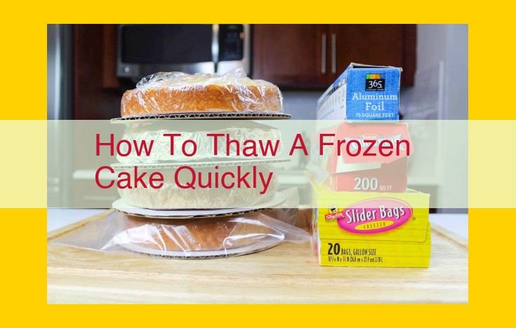 Quick and Easy Cake Thawing Methods for Your Convenience