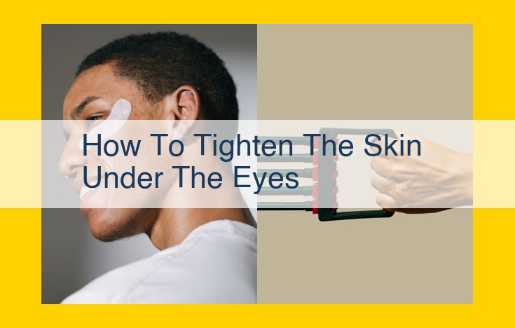 Tighten Under-Eye Skin: Non-Surgical Treatments, Topical Options, and Lifestyle Tips for a Youthful Gaze