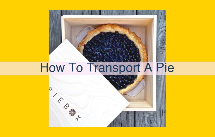 Comprehensive Guide to Safely Transporting Pies for Optimal Presentation