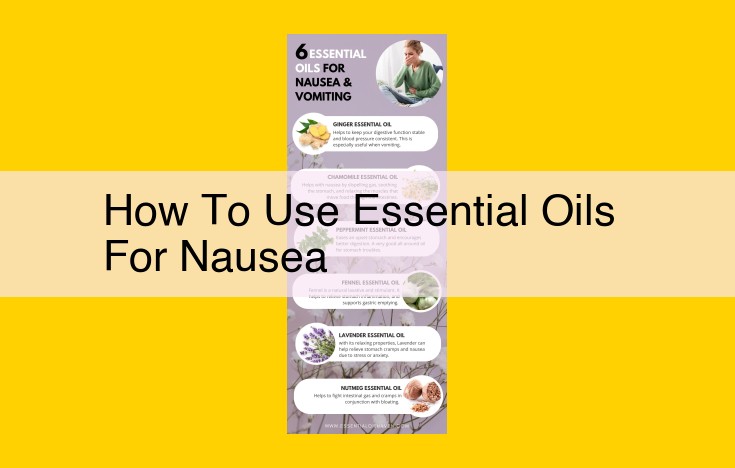 Essential Oils for Nausea Relief: Effective Aromatherapy Options and Precautions