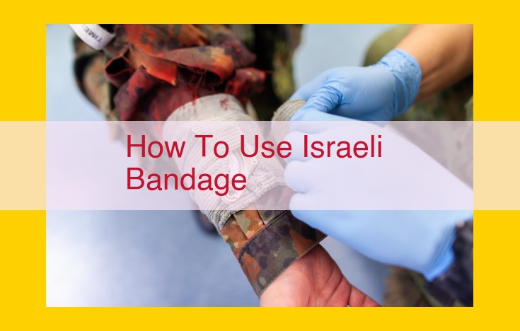 Step-by-Step Guide to Properly Applying an Israeli Bandage: Emergency Wound Care