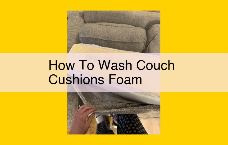 Ultimate Guide to Cleaning Foam Couch Cushions: A Step-by-Step Guide