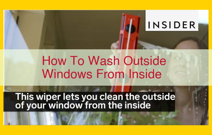 Essential Tools and Techniques for Effortless Exterior Window Cleaning from the Inside