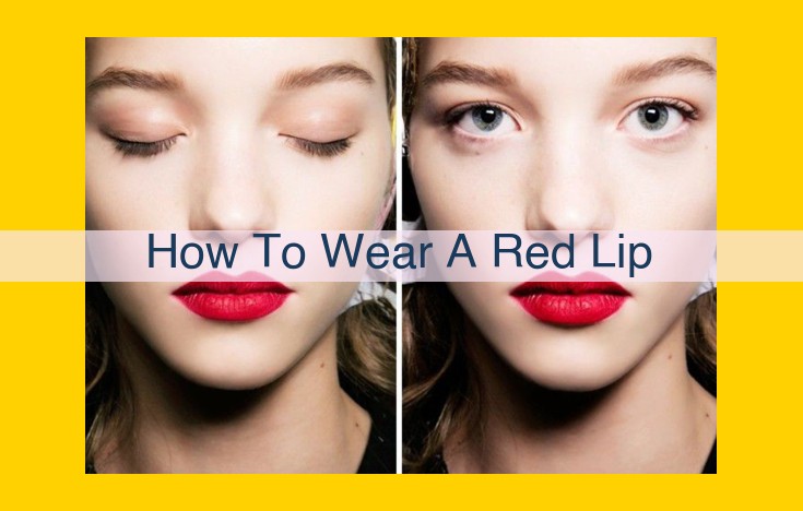 The Art of Perfect Red Lips: A Comprehensive Guide to Allure and Precision