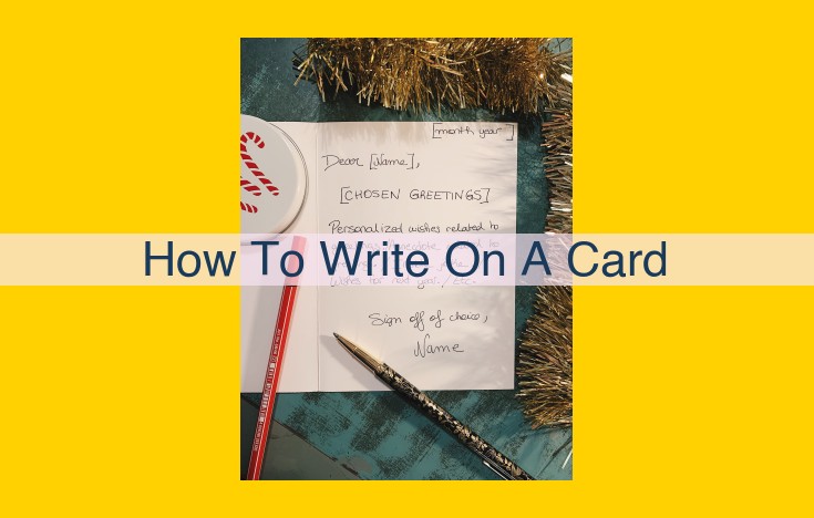 Title: The Art of Card Writing: A Comprehensive Guide for Crafting Meaningful Expressions Meta Description: Craft heartfelt cards with ease! Discover the essential elements of card writing, from choosing the right materials to crafting tailored messages, addressing etiquette, and design principles. Elevate your correspondence and make every card a memorable keepsake.