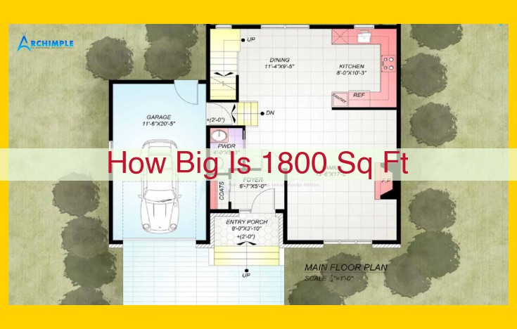 How Big is 1800 Square Feet? A Comprehensive Guide for Homes, Apartments, and Businesses