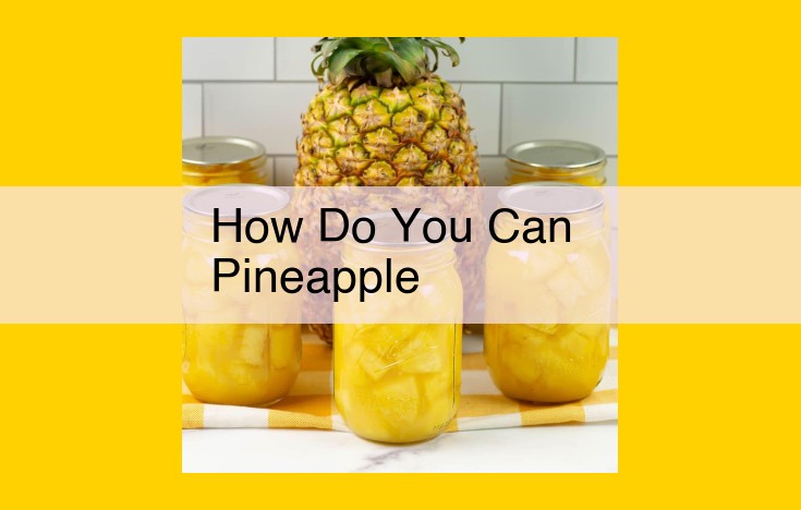 Preservation Techniques: Canning Pineapples for Extended Shelf Life and Nutritional Value