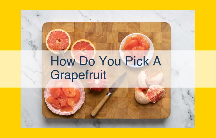 Ultimate Guide to Selecting the Perfect Grapefruit: Size, Shape, Color, and Texture