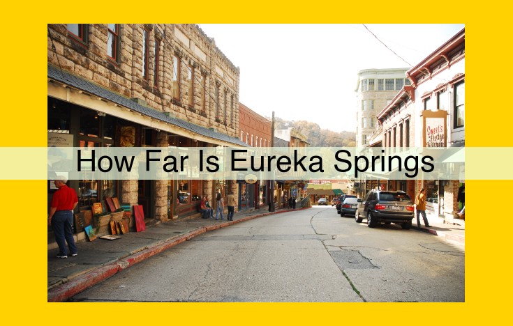 Discover Nearby Wonders: Unravel the Treasures of Eureka Springs and Beyond