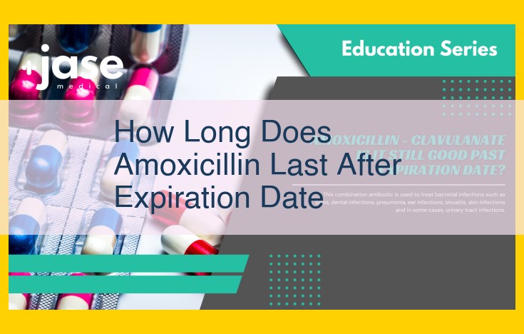 Understanding Amoxicillin Stability: Roles of FDA, Manufacturers, Healthcare Professionals, and Research Entities