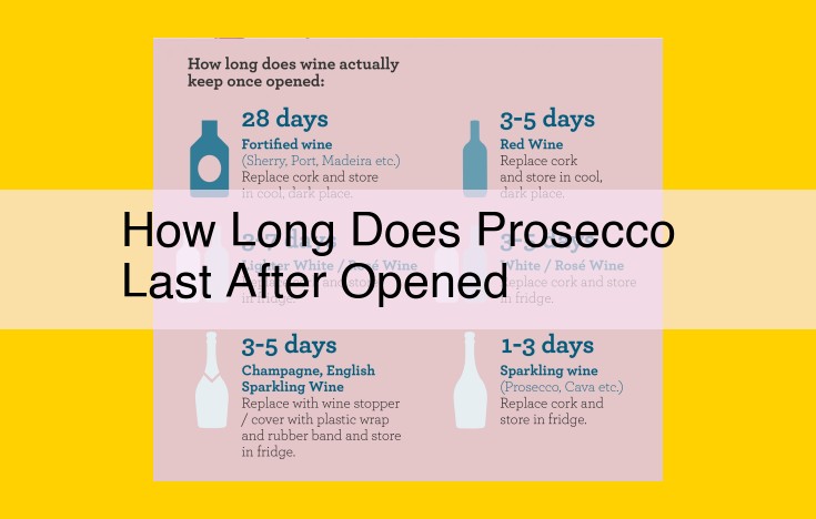 Preserve the Effervescence of Prosecco: Tips and Techniques for Optimal Storage and Shelf Life