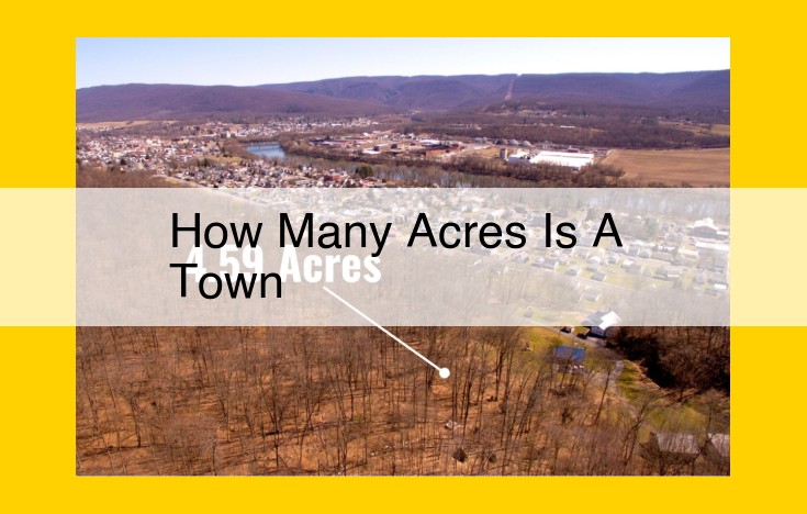 Can't Find Town Acreage: Data Not Available