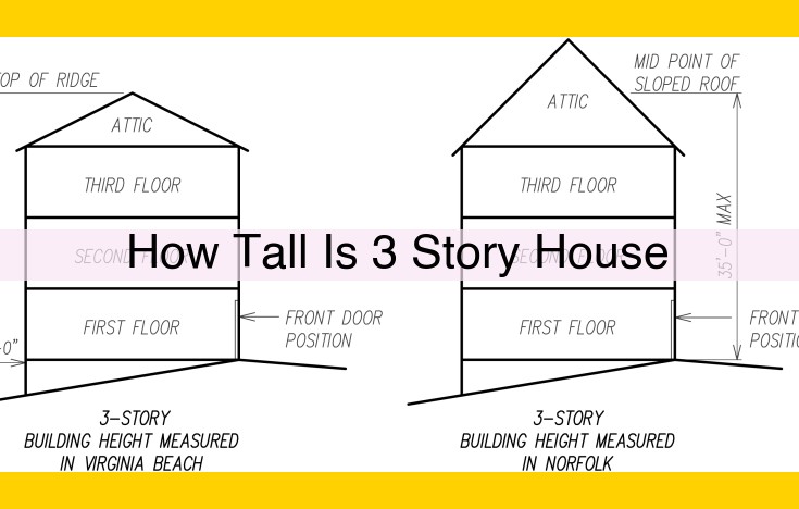 Unveiling the Height of a 3-Story House: Factors to Consider