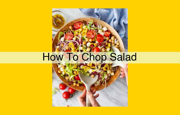 Master Essential Cutting Techniques: Chopping Salad Like a Pro