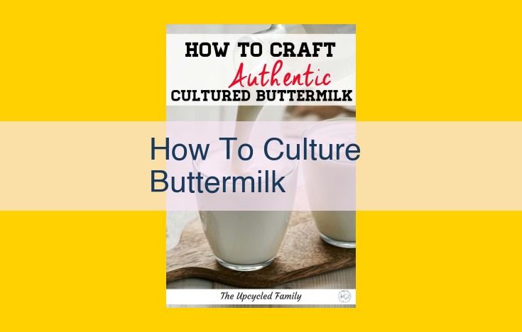 Easy Buttermilk Culturing for Homemade Tangy Treat