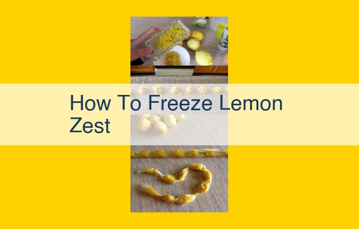 How to Freeze Lemon Zest: A Step-by-Step Guide for Preservation